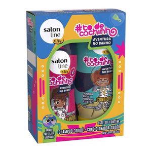 Shampoo e Condicionado Salon Line Kids Todecachin 300ml