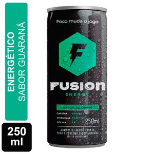 Energético Fusion Guaraná Lata 250ml