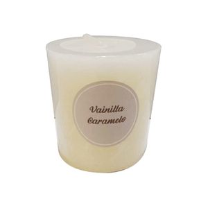 Vela Krea Votiva Aroma Taupe 4cm x 4.5cm