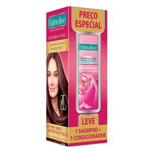 Kit Palmolive Naturals Shampoo + Condicionador Hidratação e Brilho Radiantes 350ml Cada