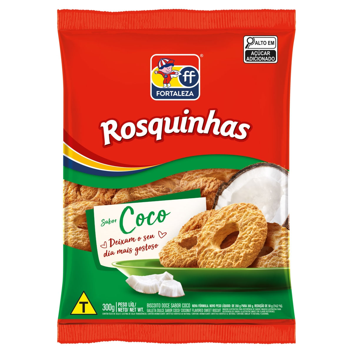 Biscoito Rosquinha Fortaleza Coco Pacote 300g🥀 Plimko Golden Prism: um ...