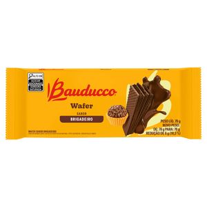 Biscoito Wafer Bauducco Brigadeiro 70g