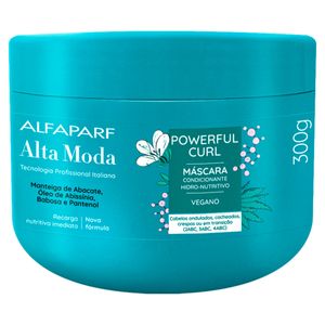 Máscara Condicionante Alfaparf Alta Moda Hidro-Nutritivo Powerful Curl 300g