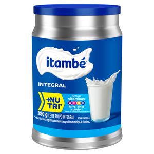 Leite em Pó Itambé Integral Lata 380g