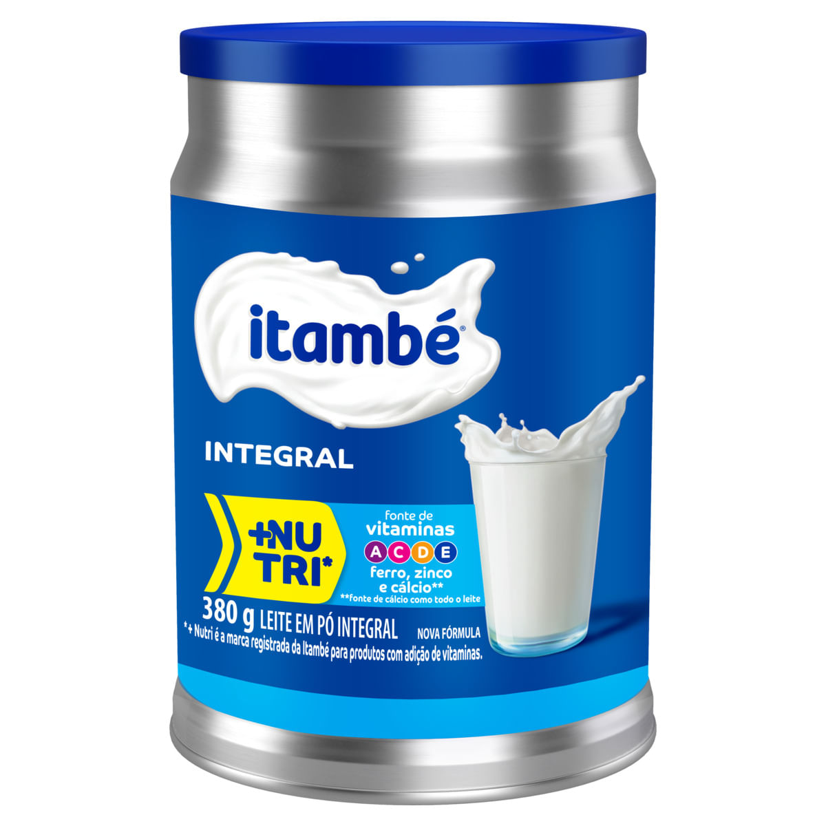 Leite em Pó Itambé Integral Lata 380g | Integral | Gbarbosa