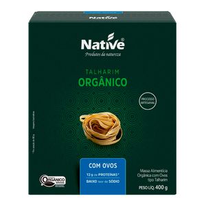 Mac Native Talharim Ovos Orgânico 400g