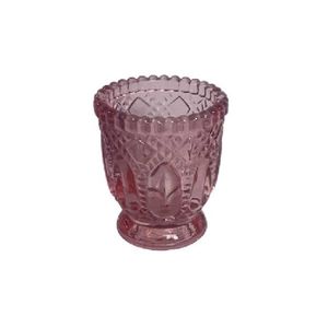 Porta Vela Krea Vaso Vidro