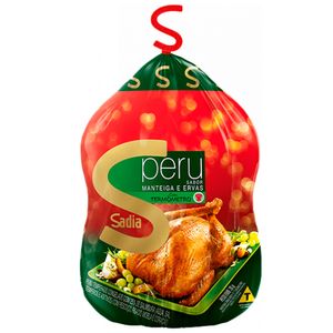 Peru Sadia Temperado c/ Manteiga e Ervas