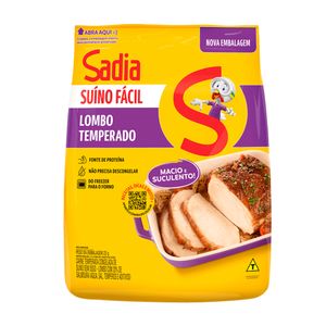 Lombo Suíno Sadia Assa Fácil Temperado
