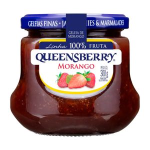 Geleia Queensberry 100% Fruta Morango Vidro 300g