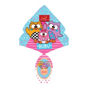 Ovo de Páscoa Divino Vício Kids Bubu e Corujinha Lig Lig 80g