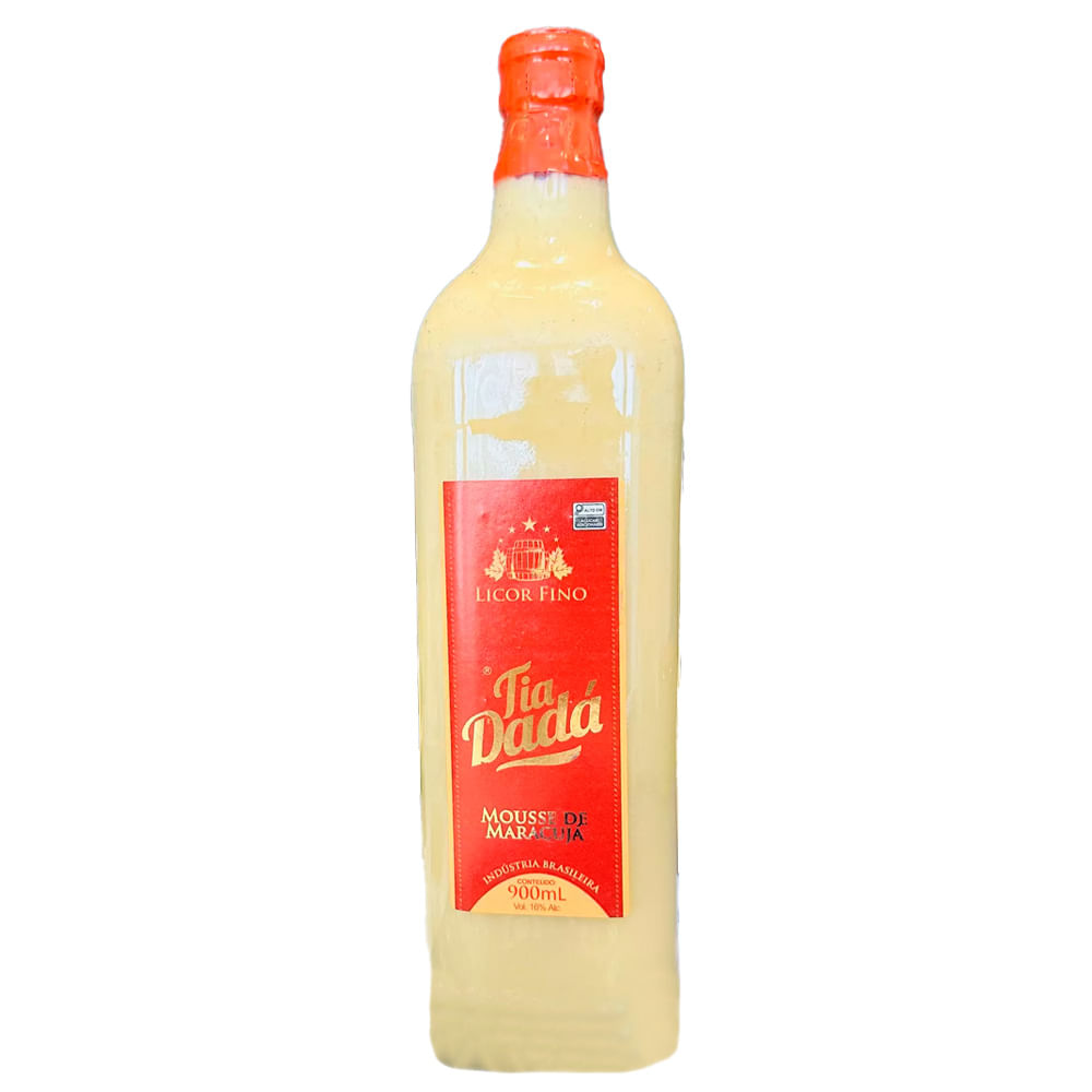 Licor Tia Dadá Cremoso Maracujá 900ml