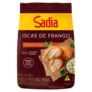 Iscas de Frango Empanadas Sadia Tradicional Congelada 300g