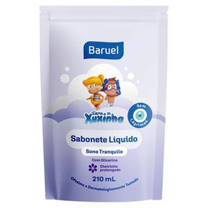 Sabonete Líquido Baruel Turma da Xuxinha Sono Tranquilo Refil 210ml