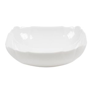 Bowl Krea Quadrado Opalino Vidro 15cm