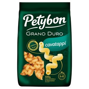 Massa de Sêmola Petybon de Trigo Grano Duro Cavatappi 500g
