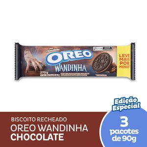 Biscoito Recheado Oreo Chocalate 270g