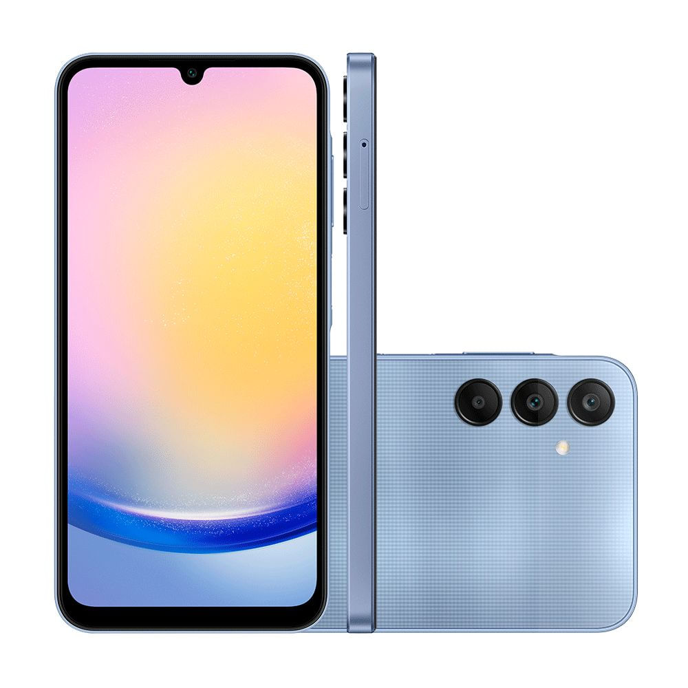 Smartphone Samsung Galaxy A25 5G 256GB 8GB Azul Claro | GBarbosa