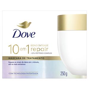Máscara de Tratamento Dove 10 em 1 Bond Intense Repair Caixa 250g