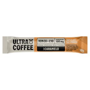 Suplemento Alimentar em Pó Plant Power Ultracoffee Caramelo Pacote 10g