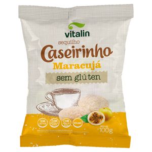 Biscoito Sequilho Vitalin Caseirinhos Vegano Maracujá 100g