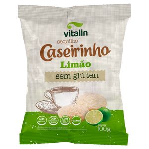 Biscoito Sequilho Vitalin Caseirinhos Vegano Limão 100g