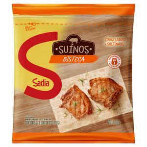 Bisteca Suína Sadia Iqf Congelada 800g