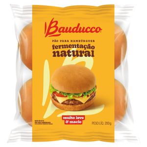 Pão para Hambúrguer Bauducco Pacote 200g