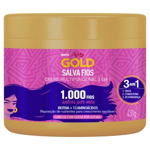 Máscara de Hidratação Niely Gold Salva Fios 430g