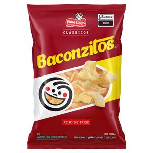 Salgadinho Elma Chips Bacon Baconzitos 42g