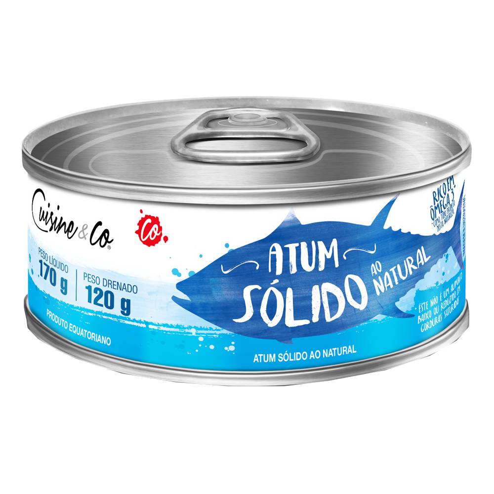 Atum Sólido em Água Cuisine&Co Lata 170g