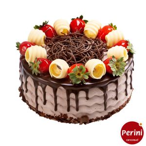 Torta Perini Morango c/ Chocolate Unid Fabricação Própria
