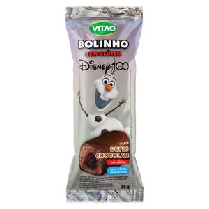 Bolinho Vitao s/ Glúten Frozen Duplo Chocolate 35g Edição Especial Disney