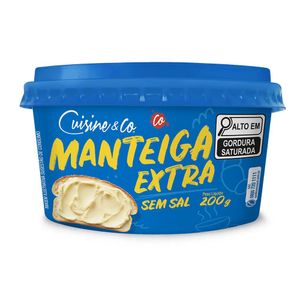 Manteiga Cuisine&Co s/ Sal Pote 200g