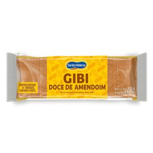 Doce de Amendoim Santa Helena Gibi 110g