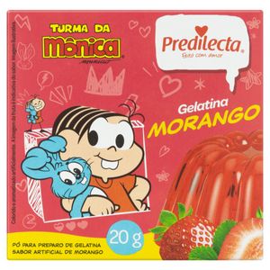 Gelatina em Pó Predilecta Morango 20g