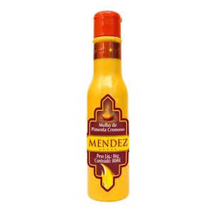 Molho de Pimenta Mendez Cremoso Tradicional 80ml