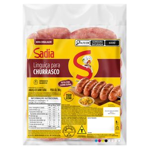 Linguiça Suína Sadia para Churrasco 700g