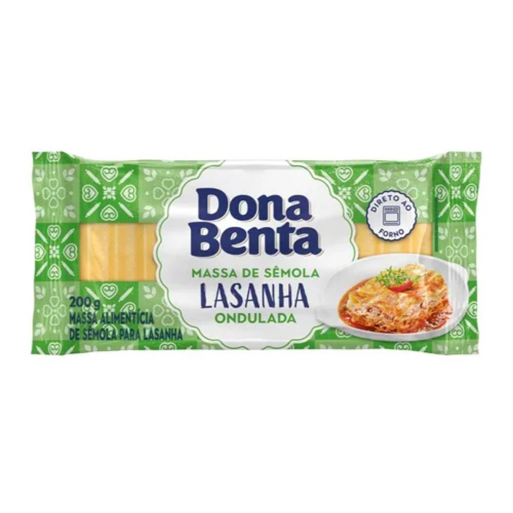 Massa De Lasanha 200g - Dona Benta Lisa
