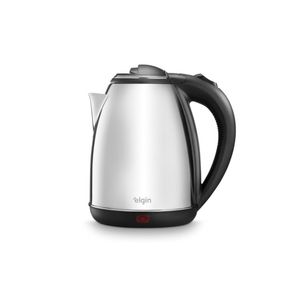 Chaleira Elétrica Elgin Pratic 1200W 2L s/ Fio Prata 127V