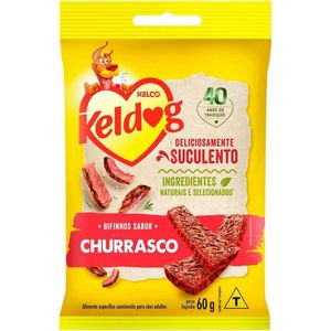 Bifinho p/ Cães KelDog Suculento Churrasco 60g