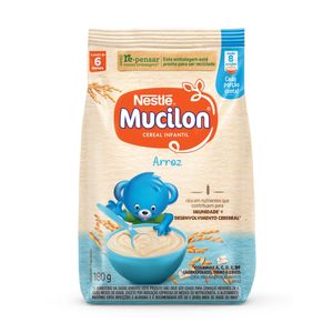 Cereal Infantil Mucilon Arroz Pacote 180g