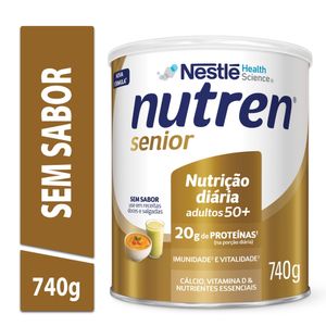 Complemento Alimentar Nutren Senior sem Sabor 740g