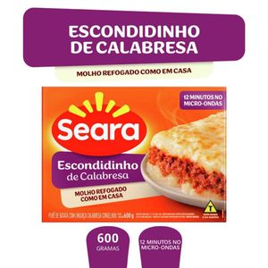 Escondidinho de Calabresa Seara 600g