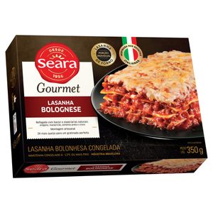 Lasanha Seara Gourmet Bolognese Caixa 350g