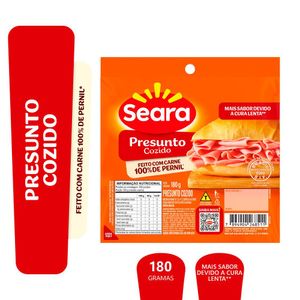 Presunto Suíno Seara Fatiado Resfriado 180g