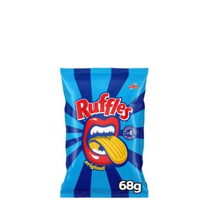 Batata Frita Ruffles Elma Chips Ondulada Original 68g