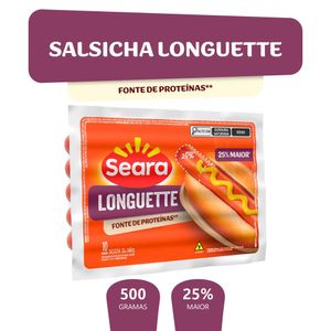 Salsicha Longuete Seara 500g