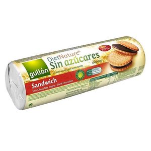 Biscoito Recheado Gullón Sugar Free Sandwic Chocolate 250g