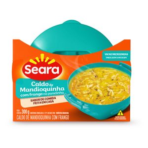 Caldo Mandioquinha com Frango Seara na Panelinha Congelado 300g
